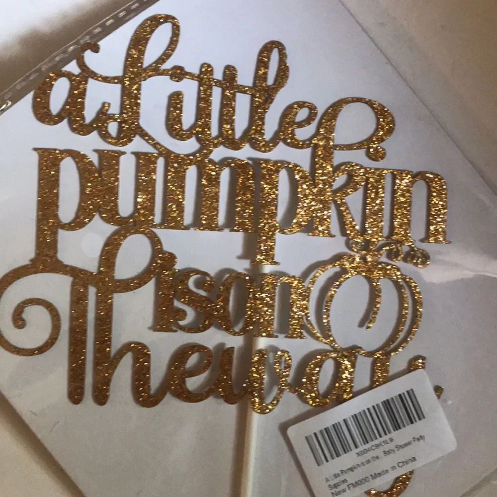 NIP “A Little Pumpkin Is On The Way